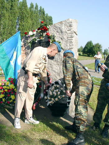 Памятник первому десанту в Воронеже